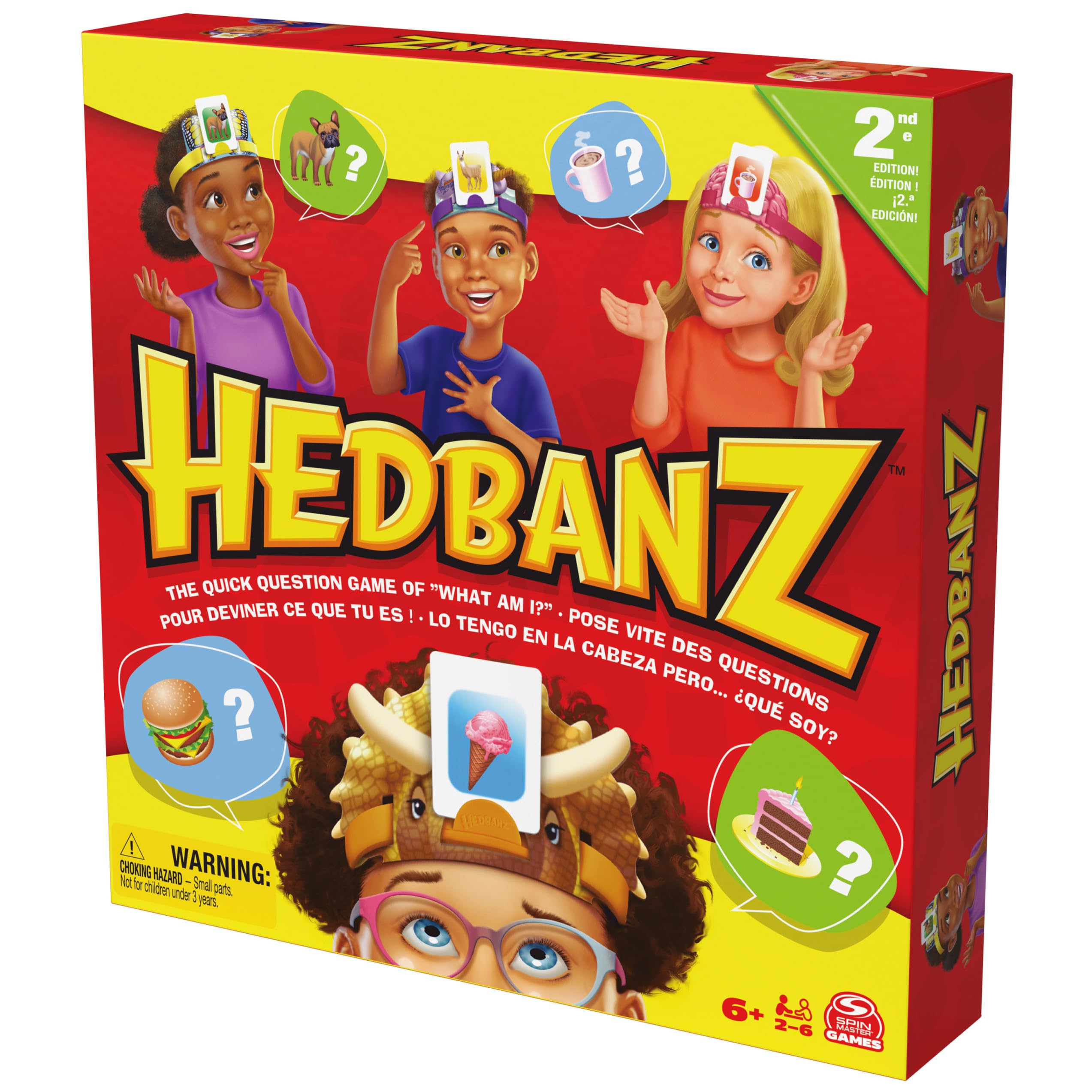 Foto 7 pulgar | Juego Familiar Spin Master Hedbanz Dugout ¿quién Soy? Edición 2 - Venta Internacional.