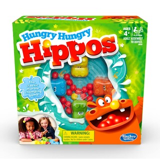 Foto 2 | Juego De Mesa Hasbro Gaming Hungry Hungry Hippos - Venta Internacional.