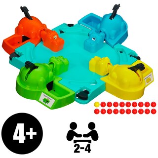 Foto 3 | Juego De Mesa Hasbro Gaming Hungry Hungry Hippos - Venta Internacional.