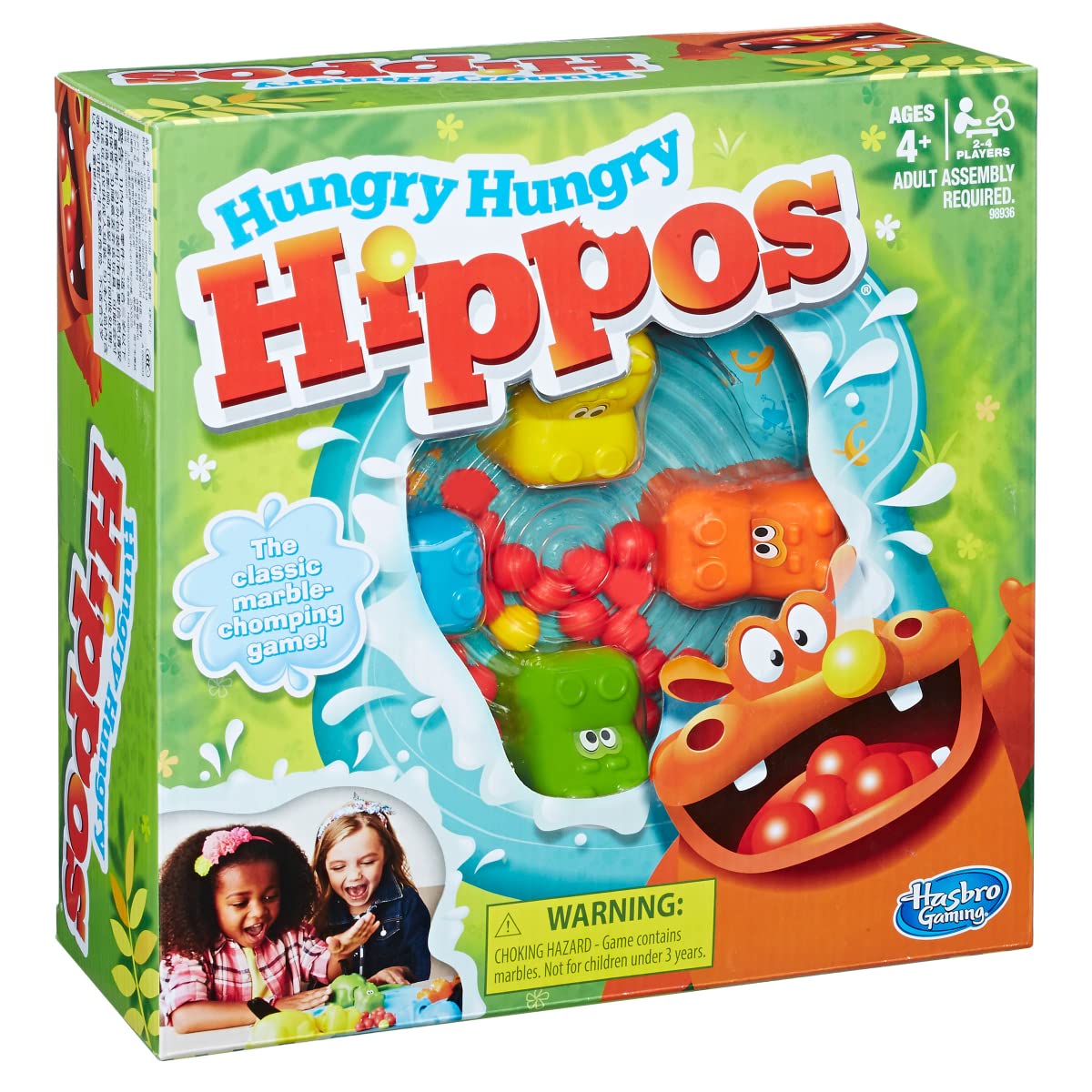 Foto 5 | Juego De Mesa Hasbro Gaming Hungry Hungry Hippos - Venta Internacional.