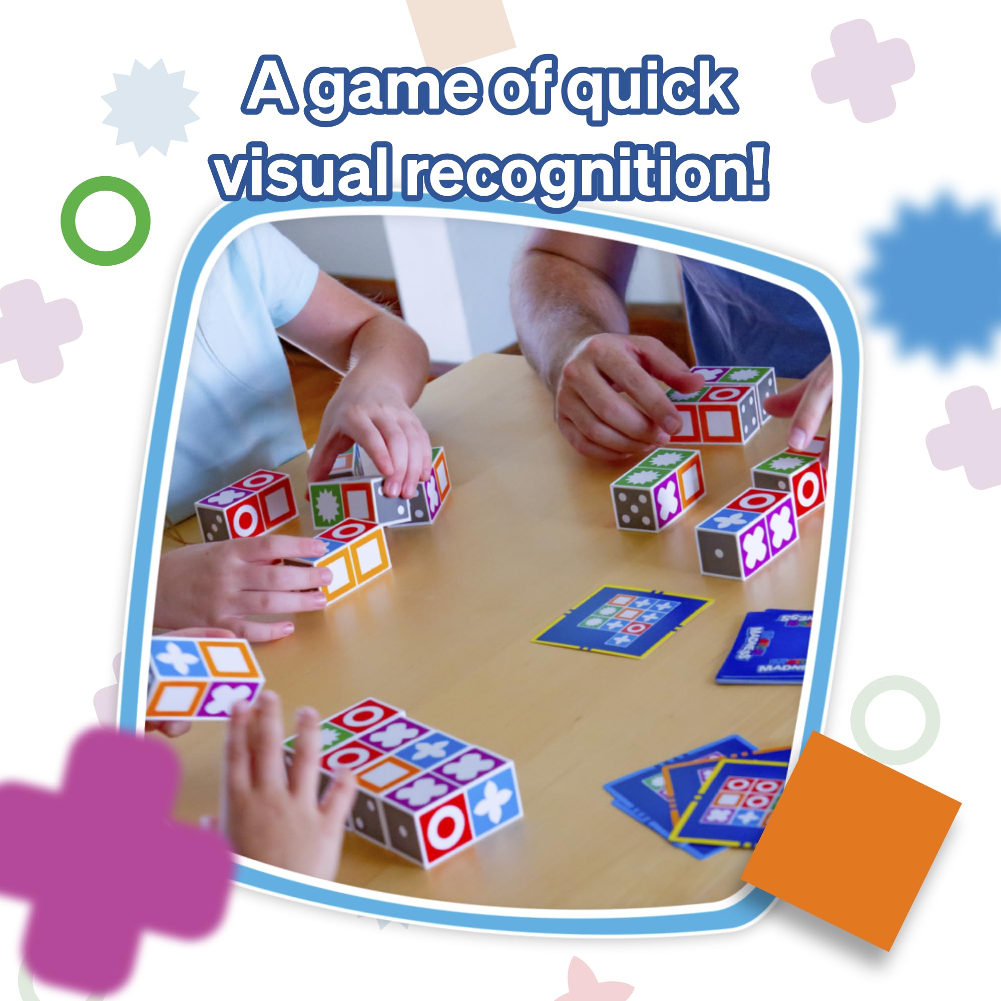 Foto 6 pulgar | Juego De Mesa Foxmind Match Madness Dual Mode Reconocimiento Visual - Venta Internacional.