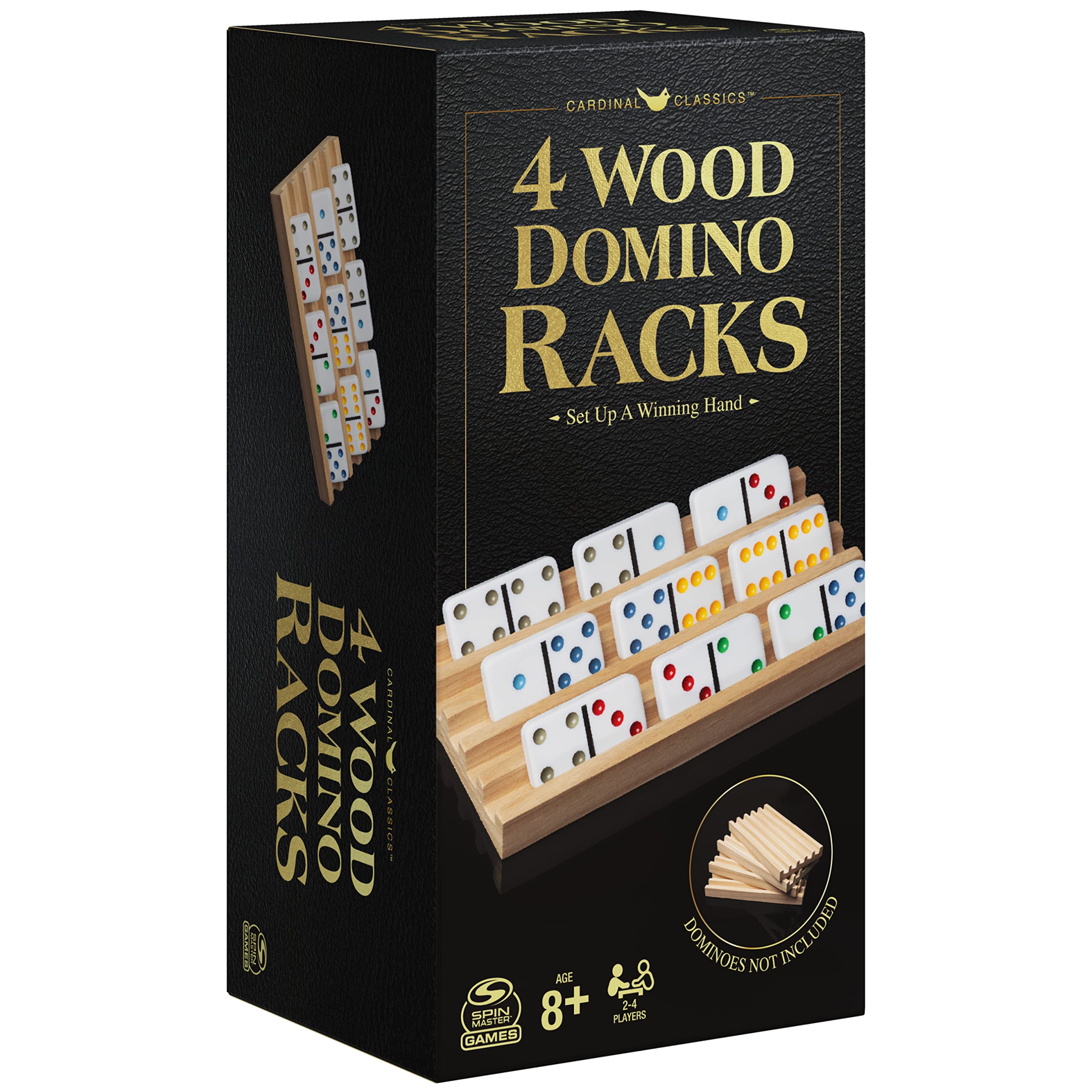 Foto 7 pulgar | Juego De 4 Bandejas De Dominó De Madera Para Juegos De Trenes Mexicanos - Venta Internacional.