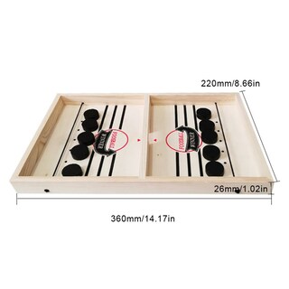 Foto 3 | Juego De Mesa Fast Sling Puck Rhythm Game Para Toda La Familia - Venta Internacional.
