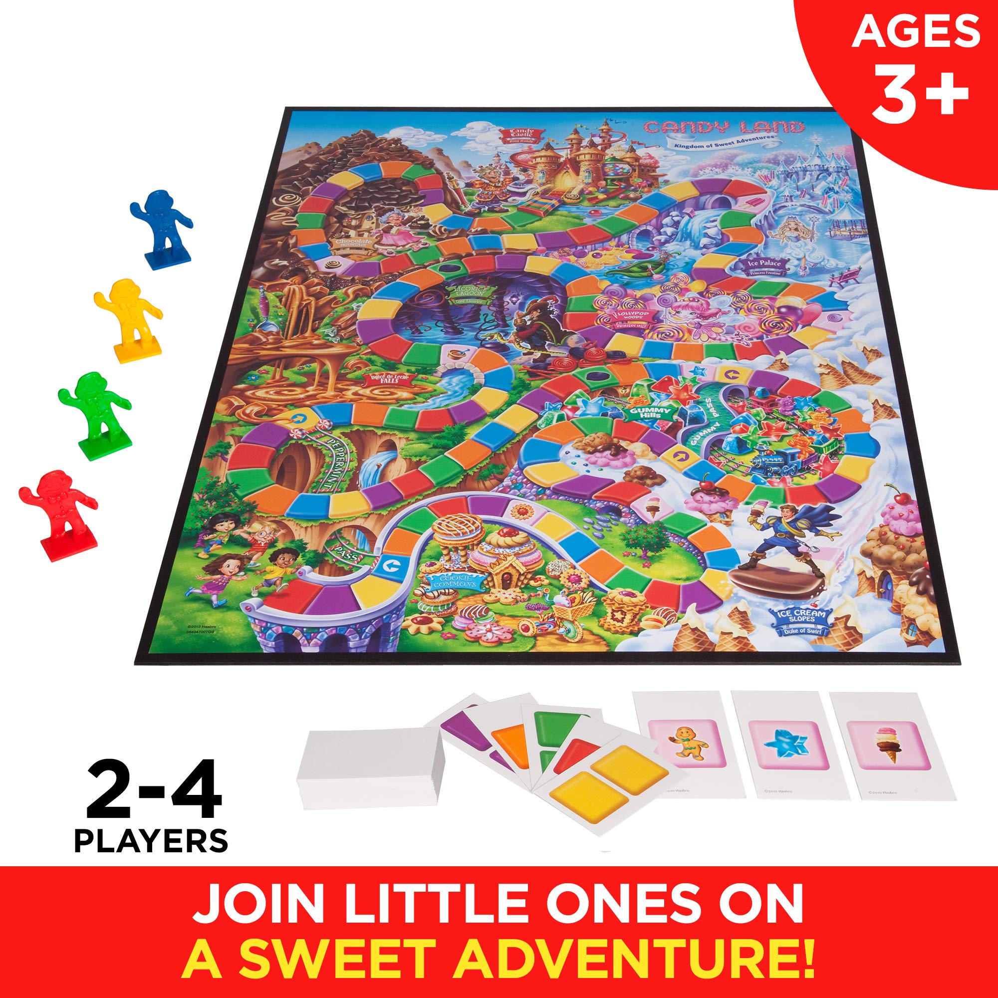 Foto 3 pulgar | Juego De Mesa Hasbro Gaming Candy Land Kingdom Of Sweet Adventures - Venta Internacional.