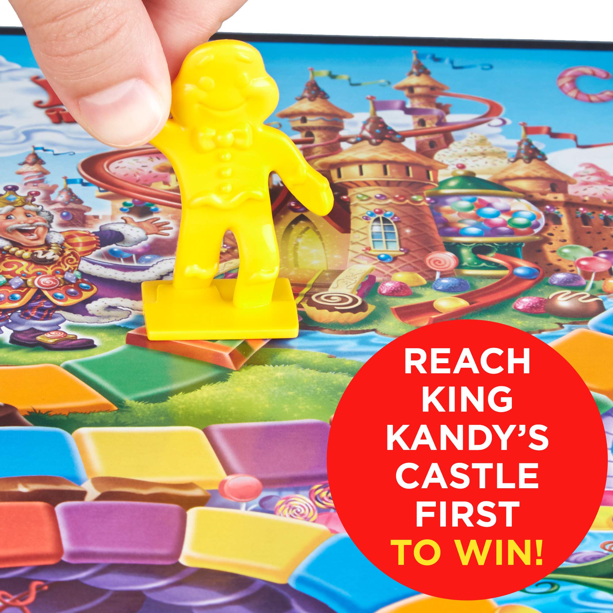Foto 6 pulgar | Juego De Mesa Hasbro Gaming Candy Land Kingdom Of Sweet Adventures - Venta Internacional.