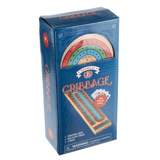 Foto 7 | Juego De Mesa Cribbage Brybelly Traditional De Madera Con Tarjetas - Venta Internacional.