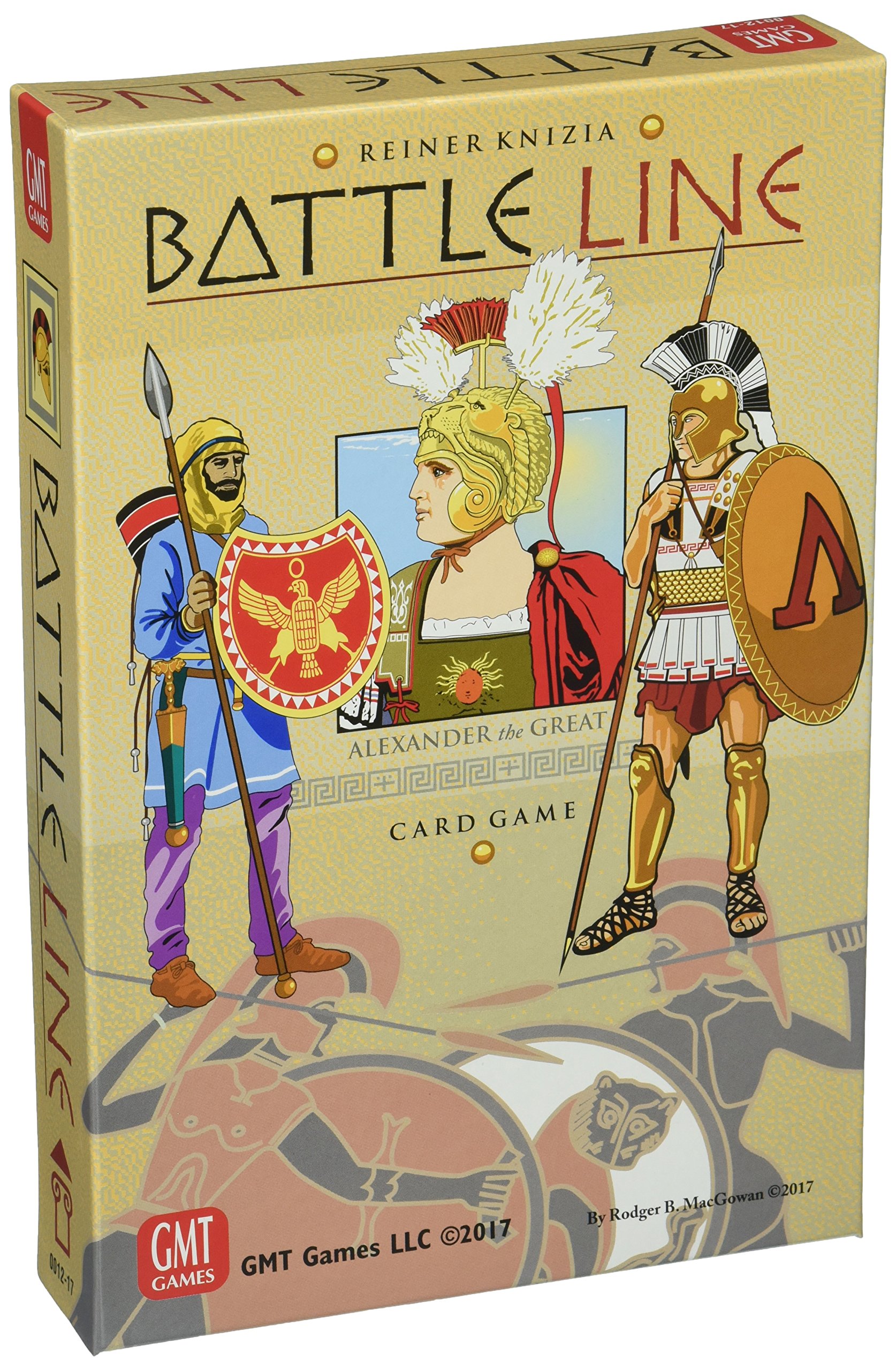 Foto 2 pulgar | Juego de Mesa Gmt Games Battle Line con 60 Cartas de Tropa - Venta Internacional