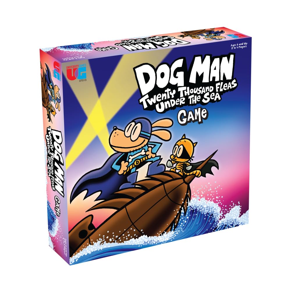 Juego De Mesa University Games Dog Man Twenty Thousand Fleas - Venta Internacional