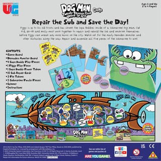 Foto 2 | Juego De Mesa University Games Dog Man Twenty Thousand Fleas - Venta Internacional