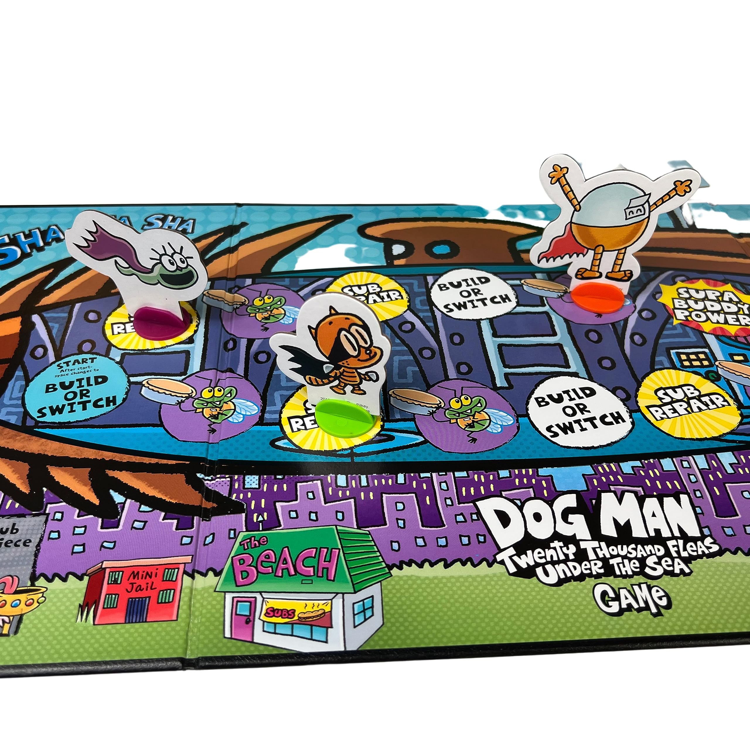 Foto 7 pulgar | Juego De Mesa University Games Dog Man Twenty Thousand Fleas - Venta Internacional