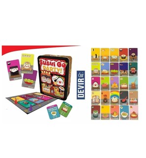 Foto 3 | Juego de Mesa Sushi Go Party! Español Gamewright de Cartas