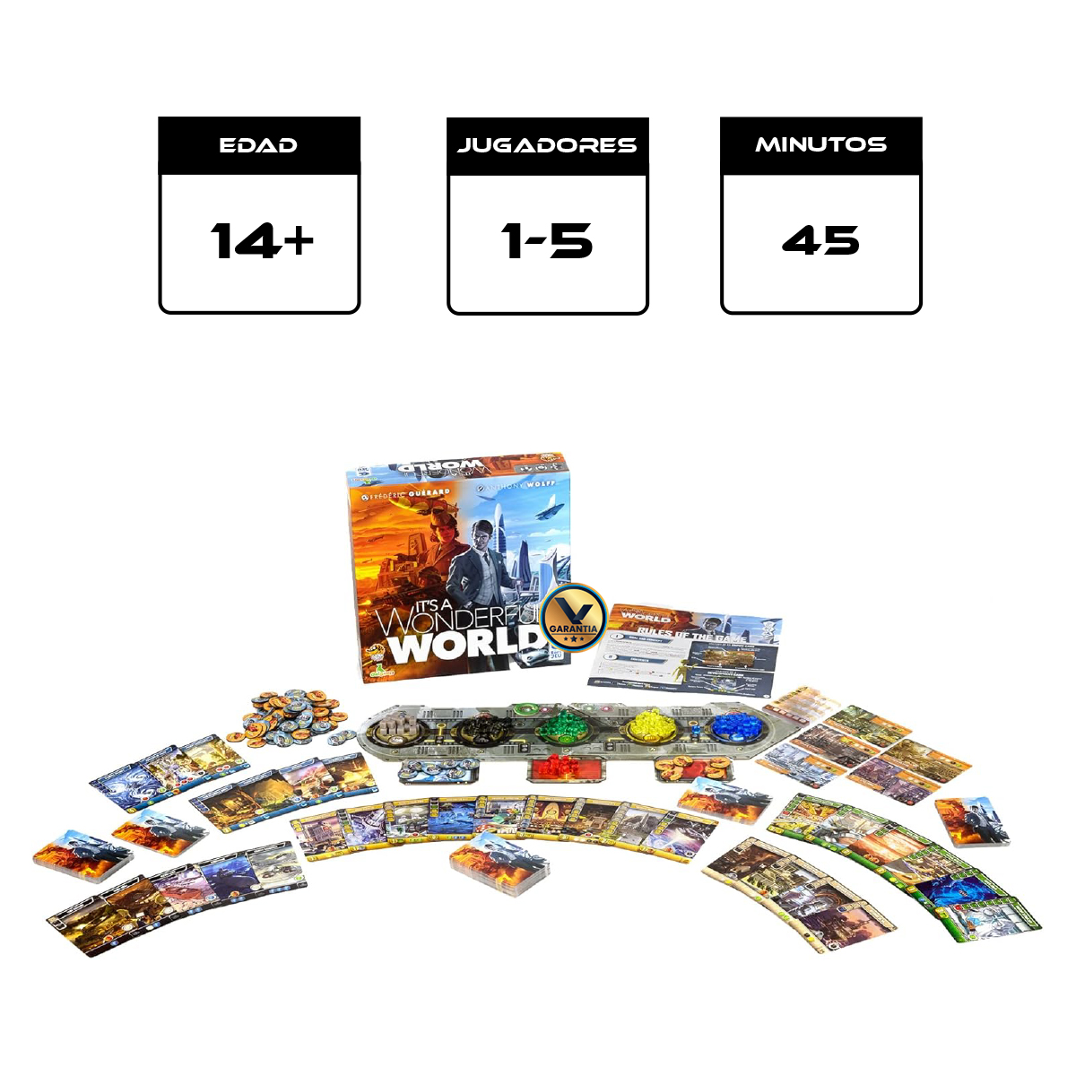 Foto 3 pulgar | It's A Wonderful World Virtual Zone VZ-JM-IWW En Español