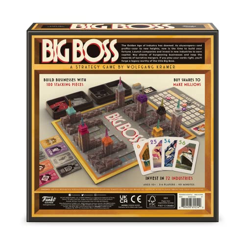 Foto 3 pulgar | Juego De Mesa De Estrategia Funko Big Boss Para 2 A 6 Jugado - Venta Internacional.