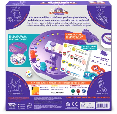 Foto 3 pulgar | Fiesta Familiar De La Edición Del 25 Aniversario De Game Funko Cranium - Venta Internacional.