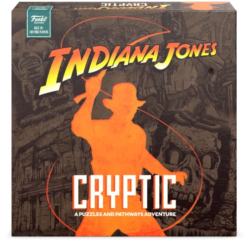 Juego De Mesa Críptico Funko Indiana Jones: Rompecabezas Y C - Venta Internacional.
