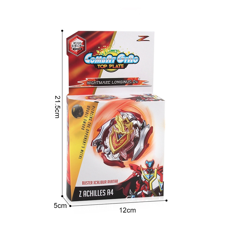 Foto 3 pulgar | Battle Top Beyblade B105 Z Achilles 11xt Con Jarra Para Niños - Venta Internacional.