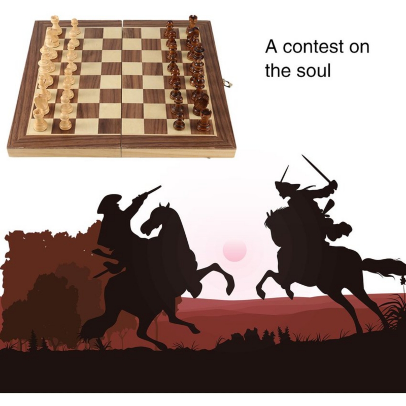 Juego De Ajedrez Internacional De Madera Maciza - Venta Internacional.