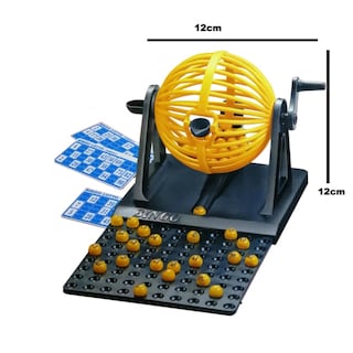 Foto 1 | Juego De Bingo Lotto Tombola Con 12 Tarjetas, 90 Números Y Bandeja - Venta Internacional.