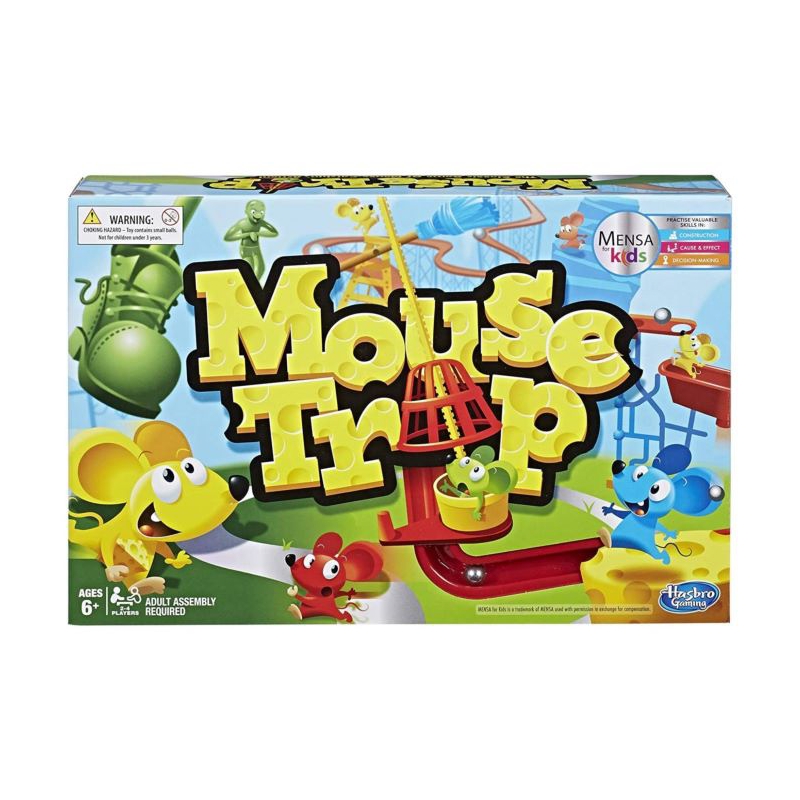 Foto 4 pulgar | Juego De Mesa Classic Mouse Trap Catch Cheese Kids - Venta Internacional.