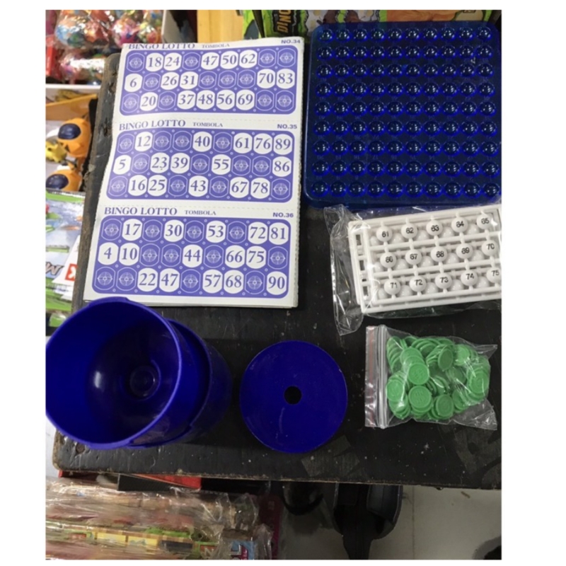 Foto 3 | Mini Juego De Lotería De Bingo Genérico Con 48 Tarjetas De Bingo Y 90 Bolas - Venta Internacional.