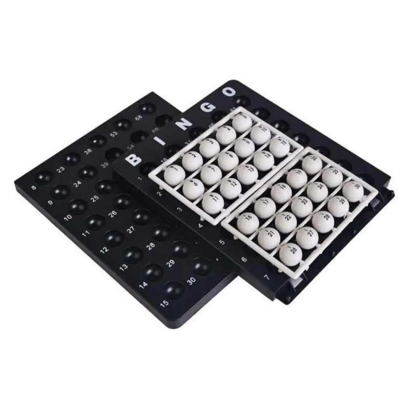 Foto 5 pulgar | Juego De Mesa Bingo Lotto Con Rombos Metálicos, 18 Cartas - Venta Internacional.