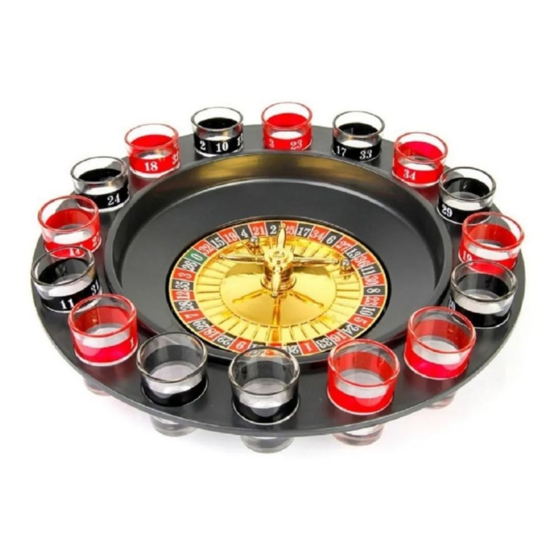 Foto 2 pulgar | Juego De Ruleta Para Beber Con Vasos De 180 Ml De Capacidad - Venta Internacional.