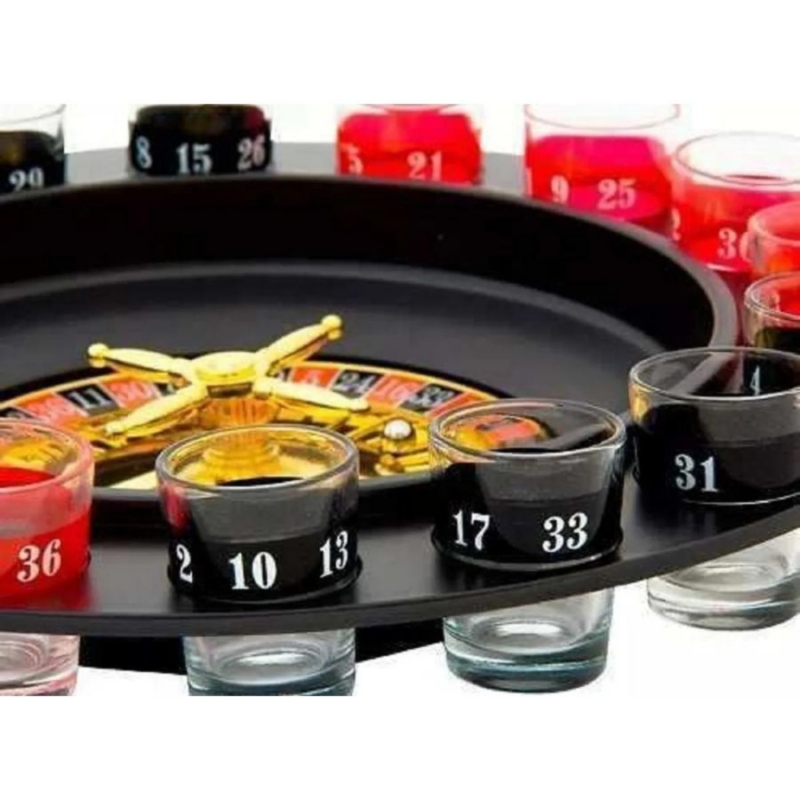 Foto 3 pulgar | Juego De Ruleta Para Beber Con Vasos De 180 Ml De Capacidad - Venta Internacional.