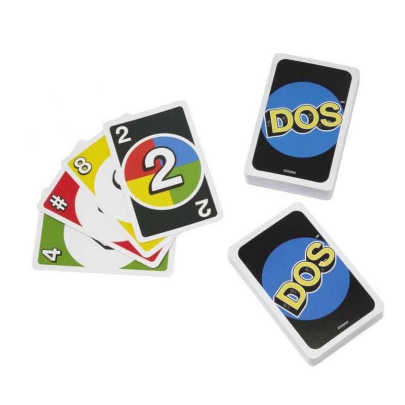 Foto 2 pulgar | Juego De Cartas Mattel El Dos Para 2-4 Jugadores Con 108 Cartas - Venta Internacional.