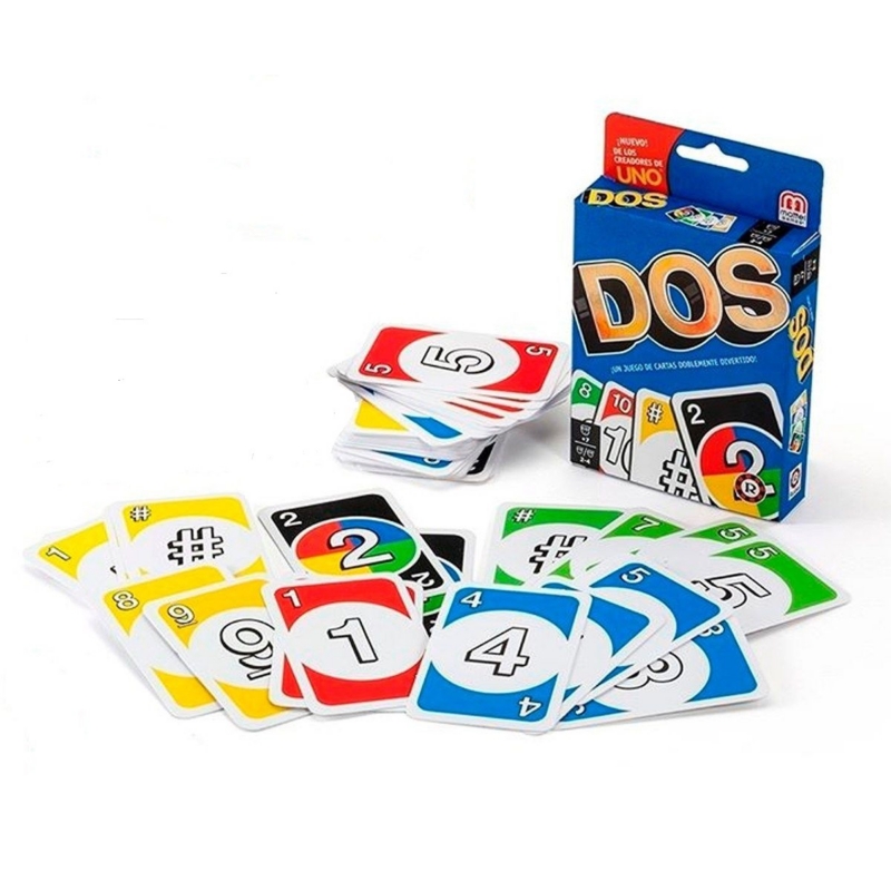 Foto 3 pulgar | Juego De Cartas Mattel El Dos Para 2-4 Jugadores Con 108 Cartas - Venta Internacional.