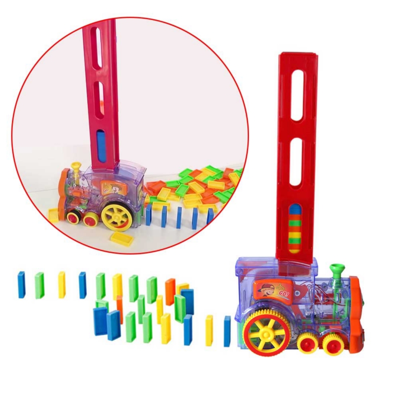 Foto 2 pulgar | Luces De Sonido Didácticas Para Niños, 60 Unidades, Juego Domino Train - Venta Internacional.