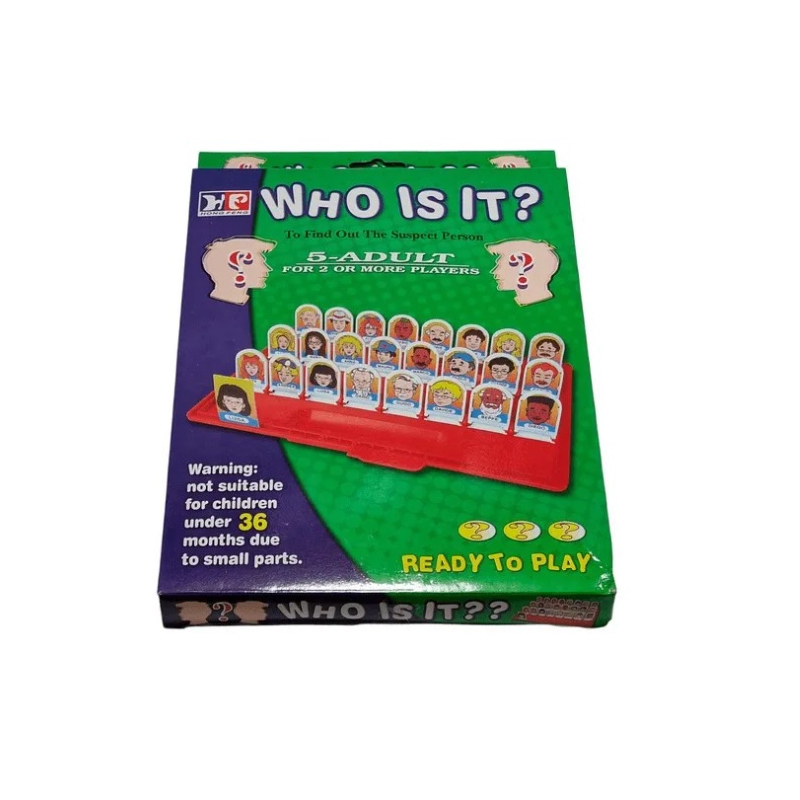 Foto 2 pulgar | Juego De Mesa Adivina Quién Es? Para 2 Jugadores, Más De 6 Años - Venta Internacional.