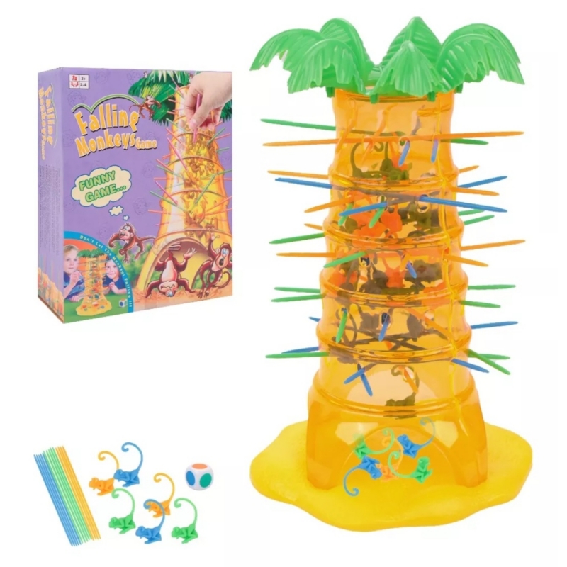 Foto 1 | Juego De Mesa Crazy Monkeys Tangled Big Version - Venta Internacional.