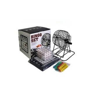 Foto 1 | Set Completo De Bingo Con Tombola Metallica, 75 Bolas Y 18 Tarjetas - Venta Internacional.