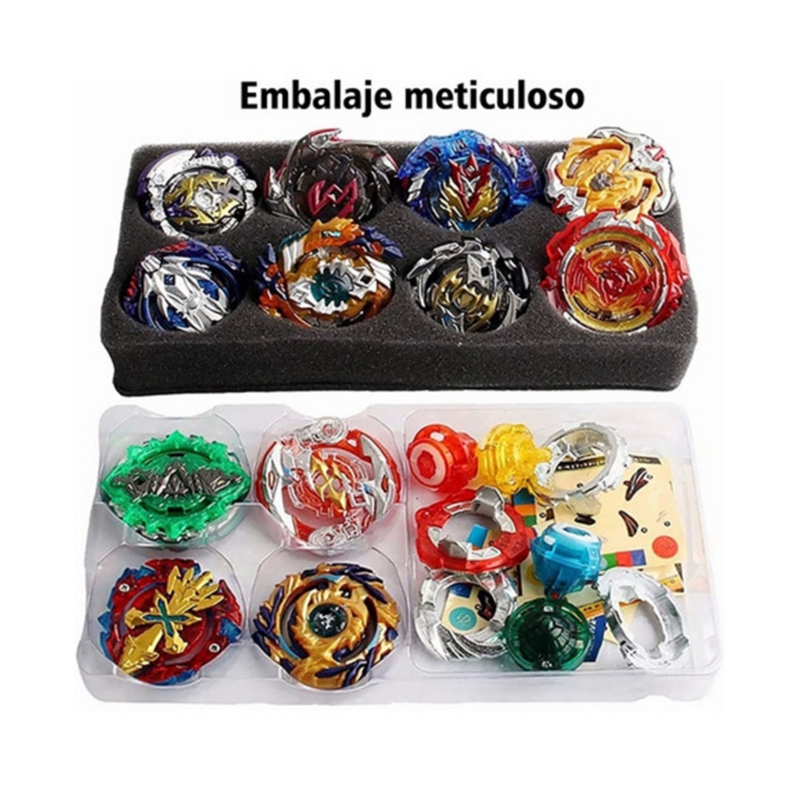 Foto 4 pulgar | Juguetes De Batalla Game Beyblade Burst Con 12 Piezas Para Niños - Venta Internacional.