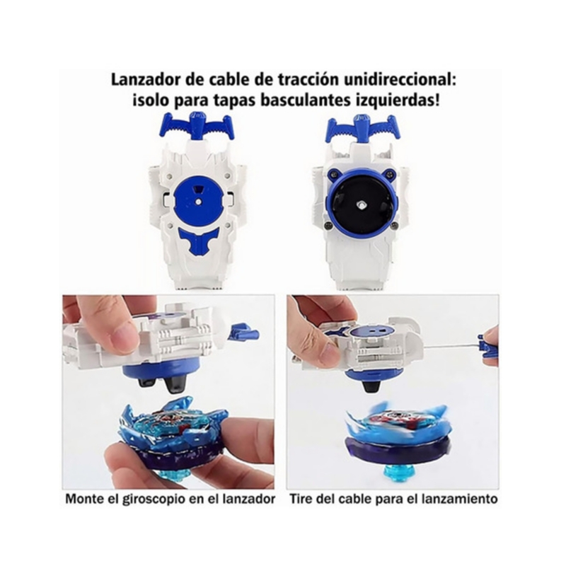Foto 5 pulgar | Juguetes De Batalla Game Beyblade Burst Con 12 Piezas Para Niños - Venta Internacional.