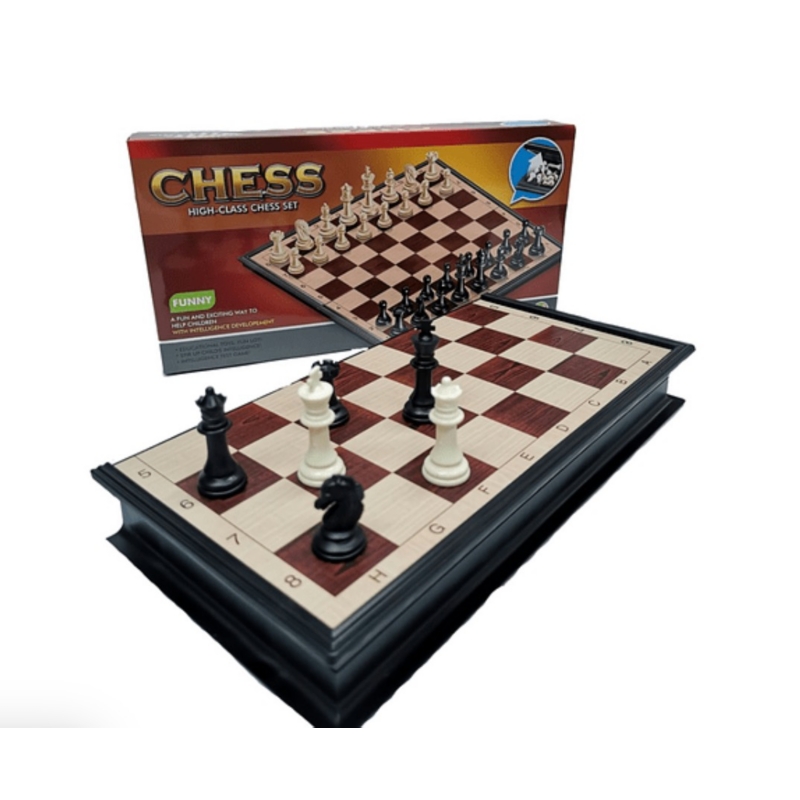 Foto 3 pulgar | Juego De Ajedrez Magnético De 24 X 24 Cm Con Caja De Almacenamiento - Venta Internacional.