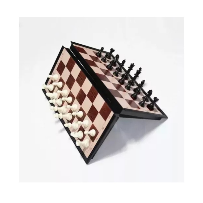 Foto 5 pulgar | Juego De Ajedrez Magnético De 24 X 24 Cm Con Caja De Almacenamiento - Venta Internacional.