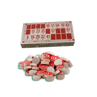 Foto 1 | Juego De Lotería Lotto Salon Game 48 Cajas De Cartón - Venta Internacional.