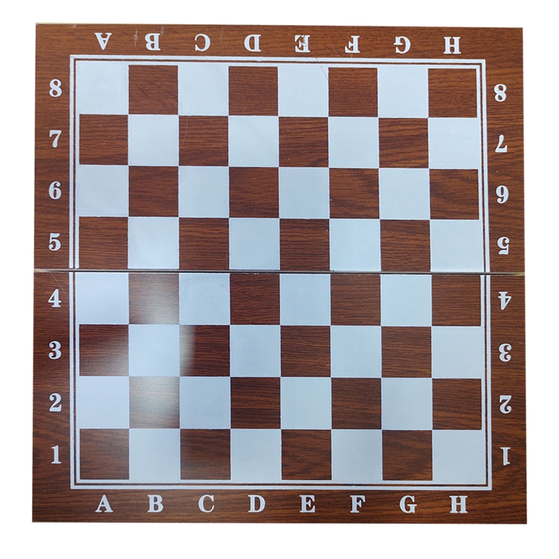 Foto 3 pulgar | Tablero De Ajedrez De Madera, Tamaño Grande, 30 X 30 Cm, Con Piezas De Plástico - Venta Internacional.