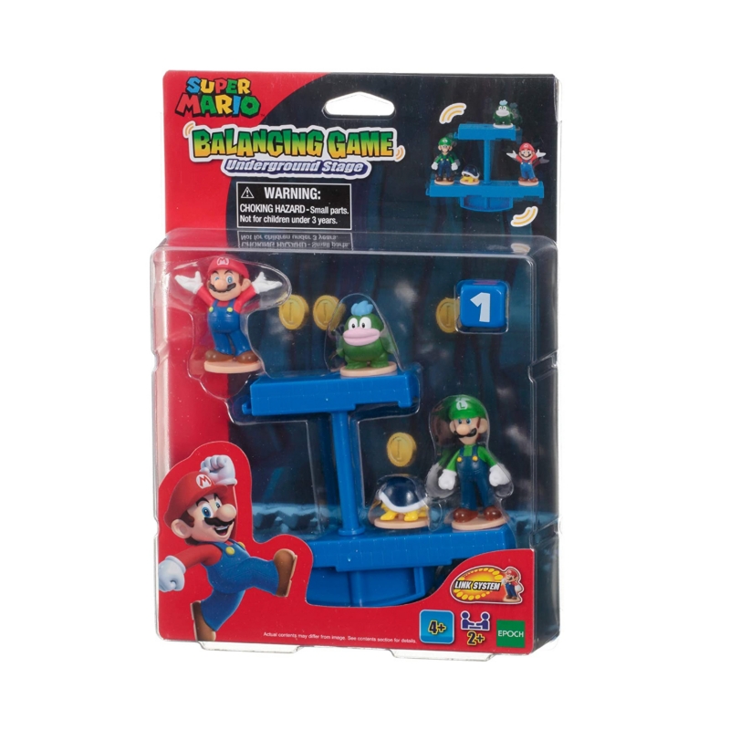 Juego De Equilibrio Super Mario Underground Con 4 Figuras De Más De 4 Años - Venta Internacional.