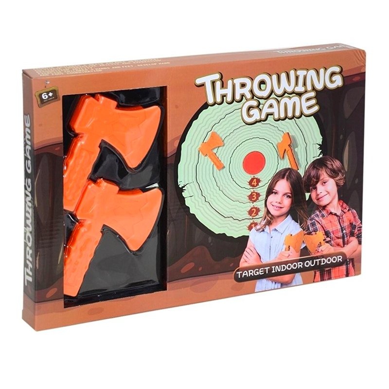 Foto 7 pulgar | Juego De Mesa De Tiro Al Blanco Con Hachas De Lanza Diana Con Hachas De Espuma - Venta Internacional.