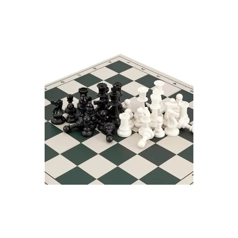 Foto 5 pulgar | Tablero De Ajedrez Rodante Con Funda De 53 Cm X 53 Cm - Venta Internacional.