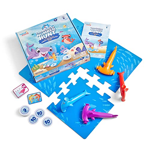 Foto 5 pulgar | Juego De Matemáticas Hand2mind Hammerhead Number Hunt! Niños De 5 A 7 Años - Venta Internacional.