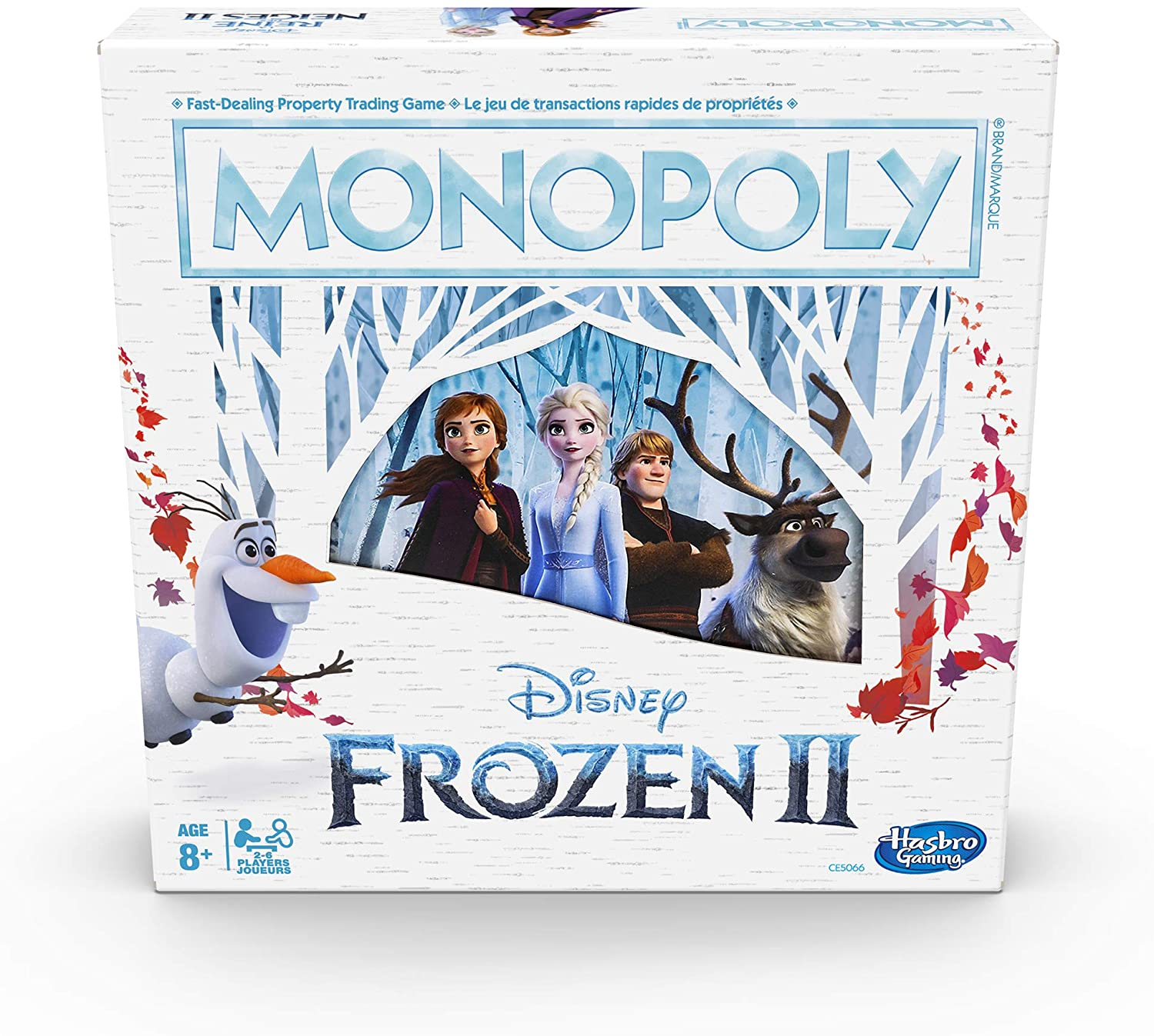 Foto 2 pulgar | Monopoly Frozen 2 Edición Disney - Venta Internacional