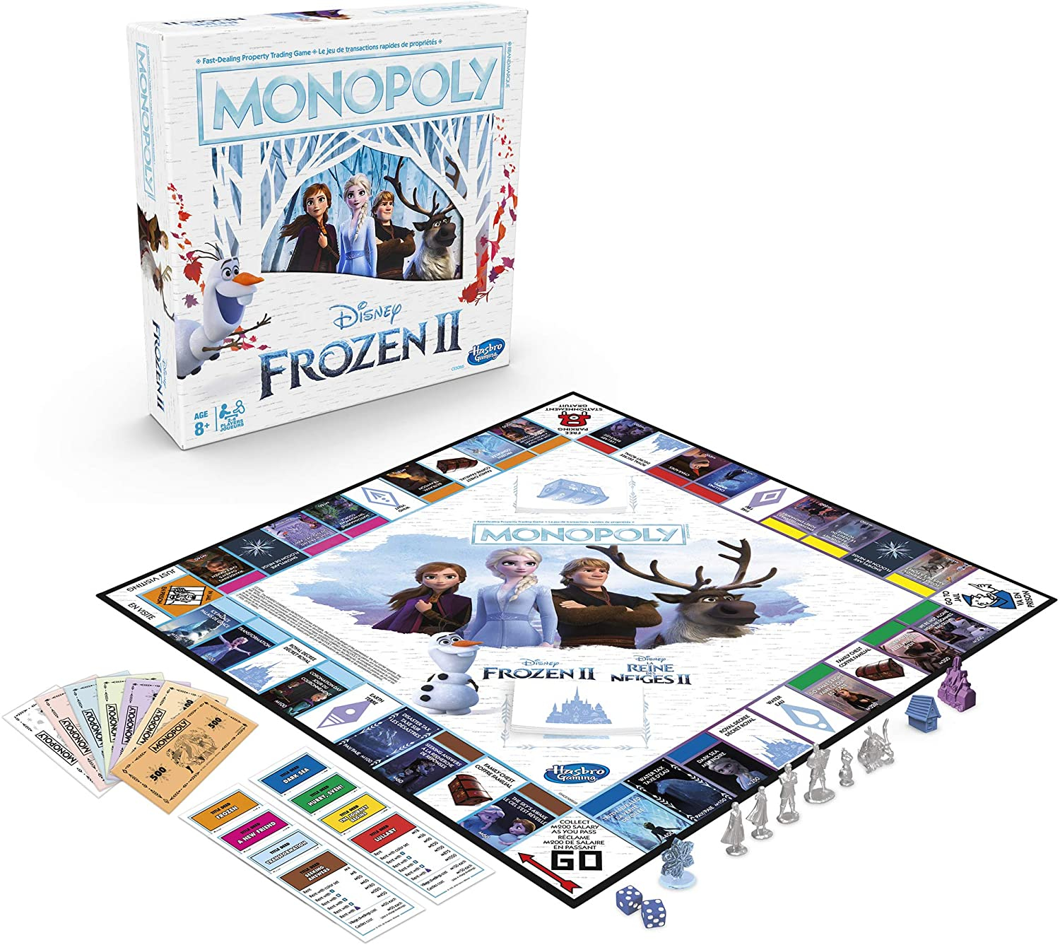 Foto 4 pulgar | Monopoly Frozen 2 Edición Disney - Venta Internacional