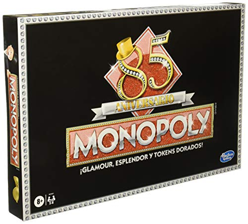 Foto 2 pulgar | Juego De Mesa Monopoly Edición 85 Aniversario En Español - Venta Internacional.