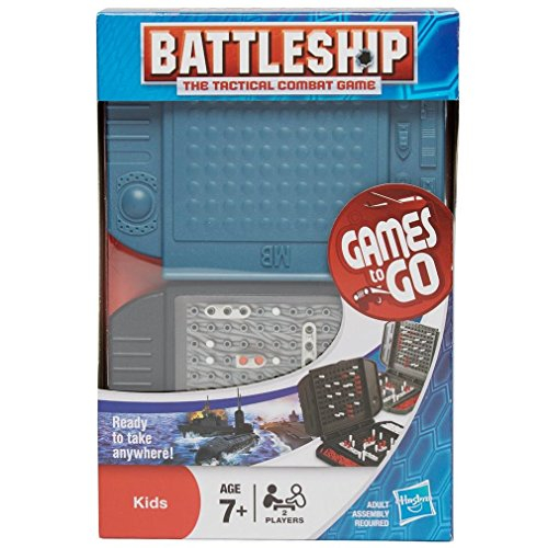 Foto 2 pulgar | Juego Hasbro Gaming Battleship Grab & Go Durante Más De 7 Años - Venta Internacional.