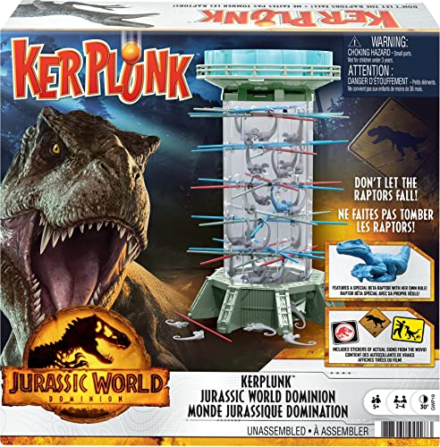 Foto 2 pulgar | Juego de Mesa Ker Plunk! Jurassic World Dominion - Venta Internacional