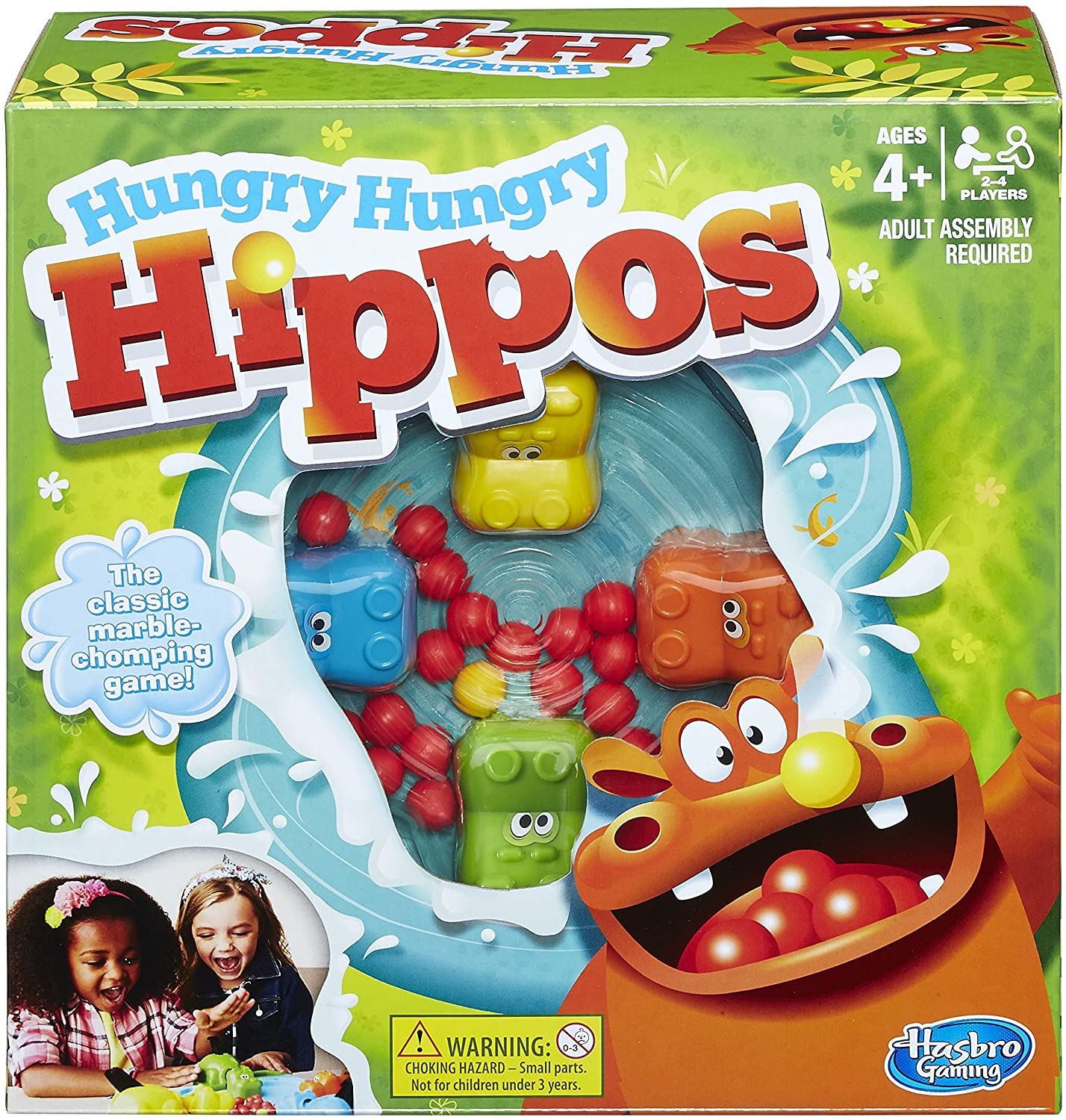 Foto 2 pulgar | Juego De Hipopótamos Hungry Hungry Hungry Hippos De Hasbro G - Venta Internacional.