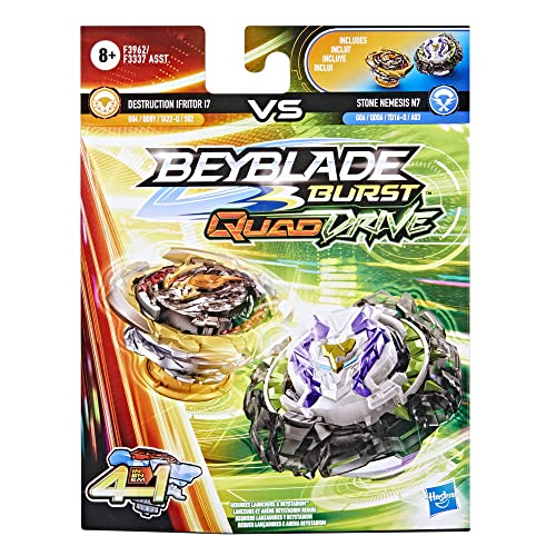 Foto 7 pulgar | Juguete De Peonza Hasbro Beyblade Burst Quaddrive Destruction - Venta Internacional.